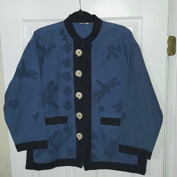 Venus Imports Dragonfly Jacket Size Medium - Picture 12 of 12